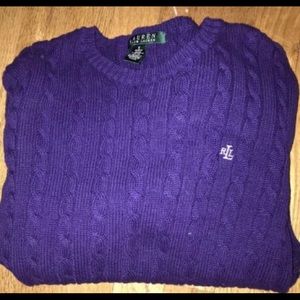 WORN ONCE RALPH LAUREN SWEATER